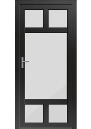 Пластиковые двери, вариант №3