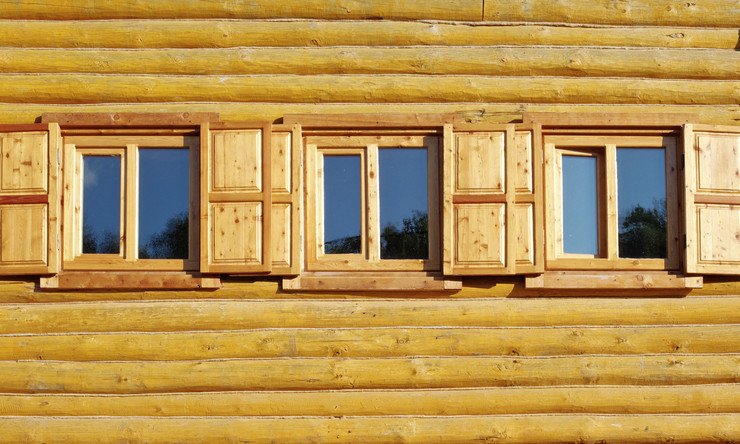 Остекление дома из бруса Застекленная загородная дача из бруса